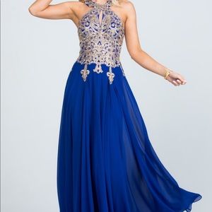 🆕PROM BRIDESMAIDS A line Halter Chiffon Dress